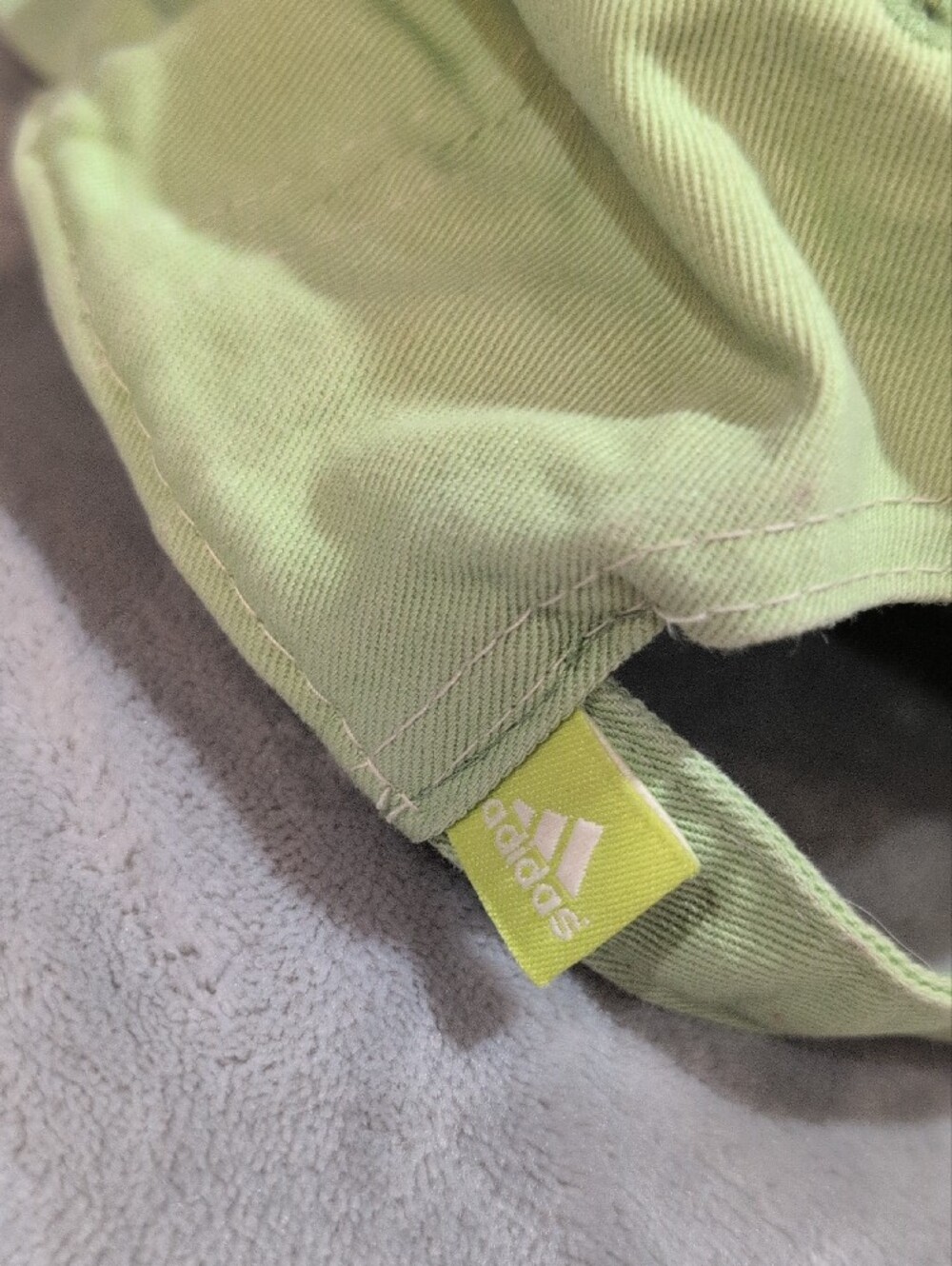 adidas Light Green Youth Baseball Cap - Picture 5 of 5